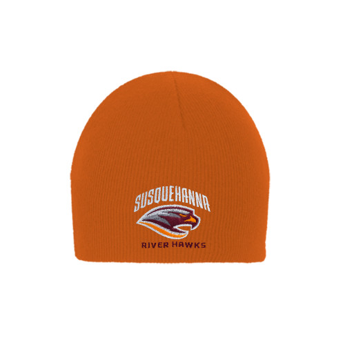  Orange Knit Beanie - Primary Mark