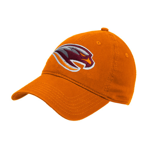  Orange Unstructured Adjustable Low Profile Hat - River Hawk