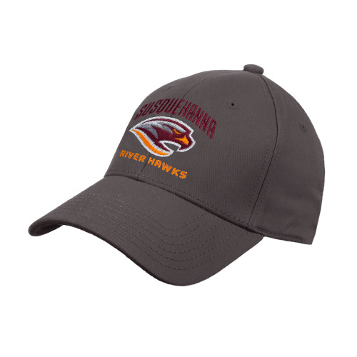  Charcoal Structured Adjustable Pro Style Hat - Primary Mark