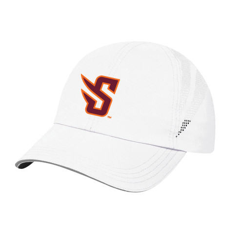  Womens White Performance Cap - S