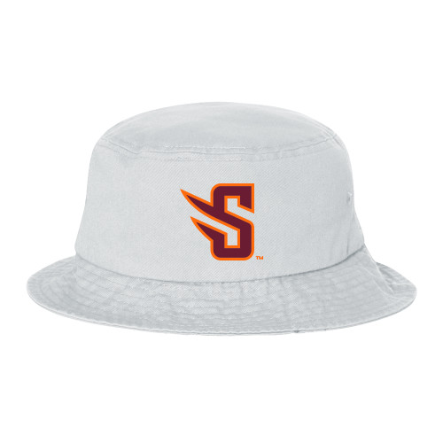  Sportsman White Bucket Hat - S