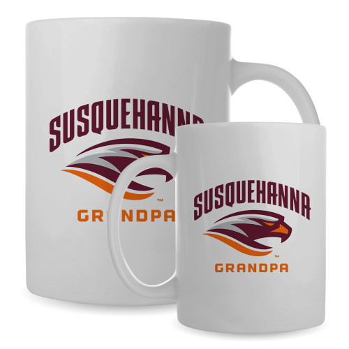  Full Color White Mug 15oz - Grandpa