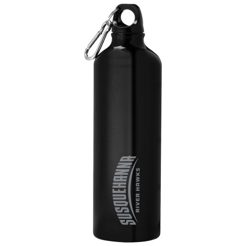  Venture Aluminum Black Bike Bottle 26oz - Arched Susquehanna  Engraved