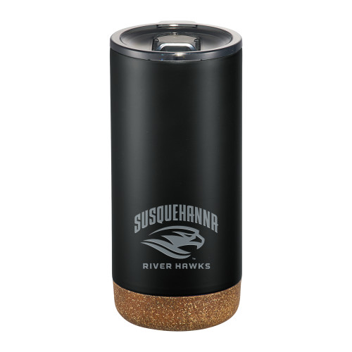  Valhalla Vacuum Insulated Black Tumbler 16oz - Primary Mark  Engraved