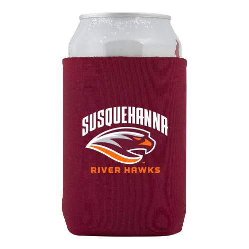  Neoprene Maroon Can Holder - Primary Mark