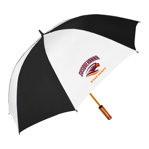  64 Inch Black/White Umbrella - Primary Mark