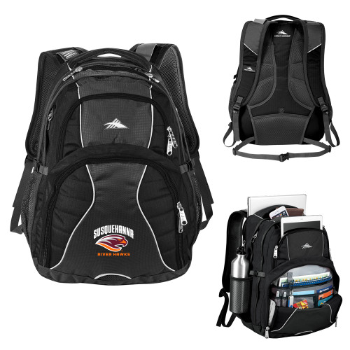  High Sierra Black Swerve Computer Backpack - Primary Mark