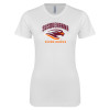 Thumbnail image for  Next Level Womens White Boyfriend Tee