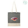 Thumbnail image for  Split Recycled Black Cotton Twill Convention Tote