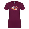 Thumbnail image for  Next Level Womens Maroon Boyfriend Tee