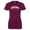 Thumbnail image for  Next Level Womens Maroon Boyfriend Tee