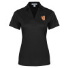 Thumbnail image for  Womens Black Performance Fine Jacquard Polo
