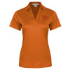 Thumbnail image for  Womens Orange Performance Fine Jacquard Polo