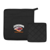 Thumbnail image for  Quilted Canvas Black Pot Holder