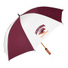 Thumbnail image for  64 Inch Maroon/White Umbrella