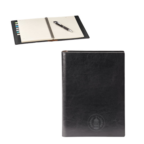  Fabrizio Black Portfolio - Tower Logo Engraved