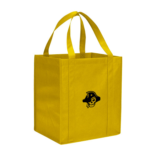  Non Woven Gold Grocery Tote - Primary Logo