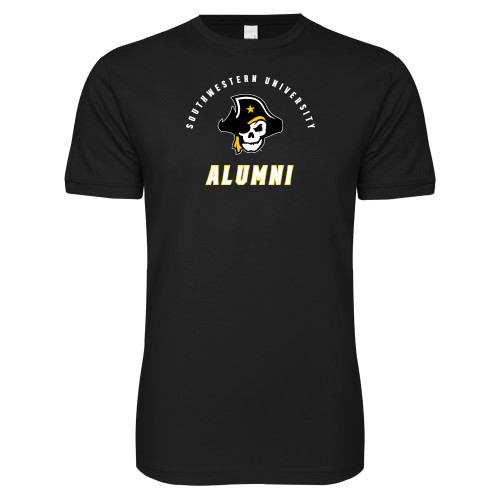  Next Level Black SoftStyle T Shirt - SU Alumni