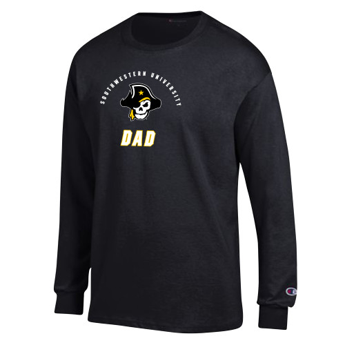  Champion Black Long Sleeve T Shirt - SU Dad