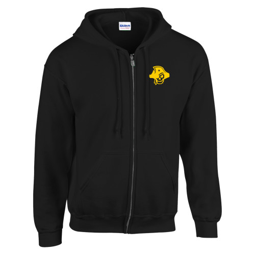  Black Fleece Full Zip Hoodie - Primary Logo