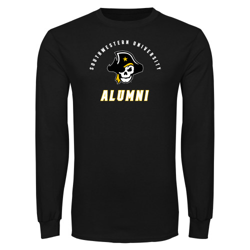  Black Long Sleeve T Shirt - SU Alumni