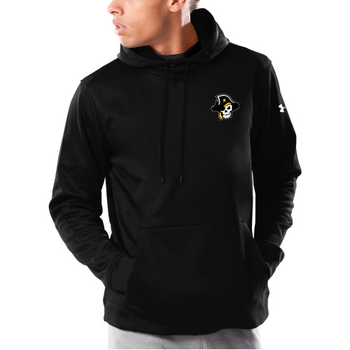  Under Armour Black Armour Fleece Hoodie - Primary Logo