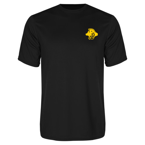 Black Performance Tee - Primary Logo