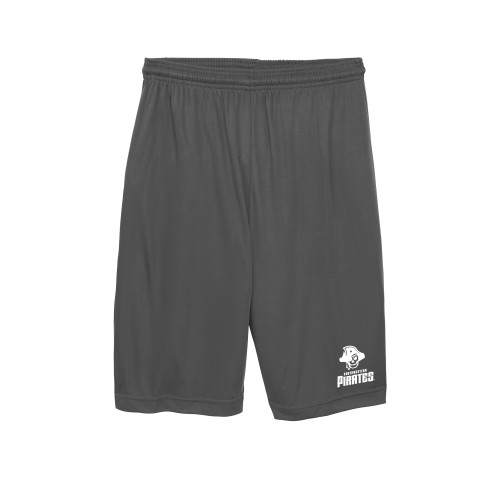  Youth Charcoal Competitor Shorts - Primary Logo Lockup