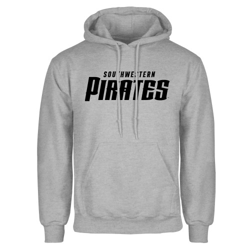  Grey Fleece Hoodie - Wordmark