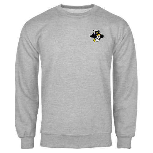 Grey Fleece Crew - Primary Logo
