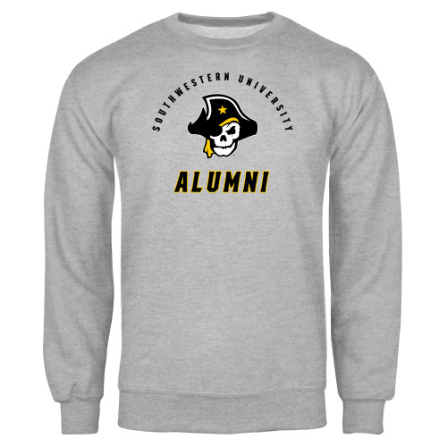  Grey Fleece Crew - SU Alumni