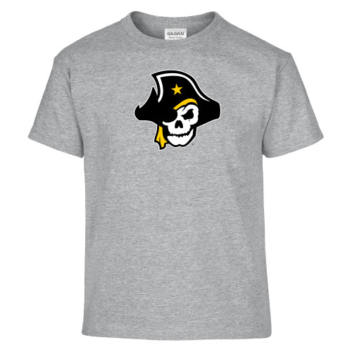  Youth Grey T Shirt - Primary Logo