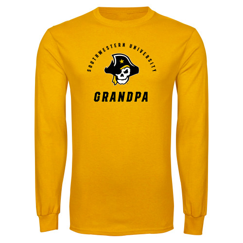  Gold Long Sleeve T Shirt - SU Grandpa