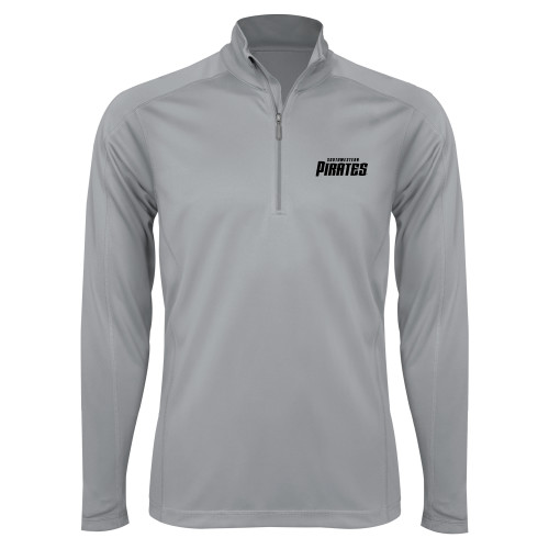  Syntrel Platinum Interlock 1/4 Zip - Wordmark