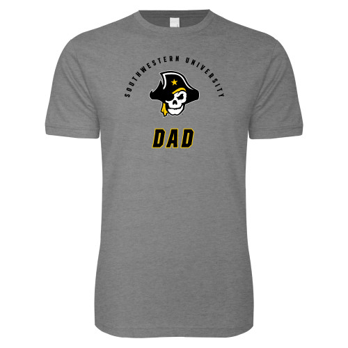  Next Level Heather Grey SoftStyle T Shirt - SU Dad