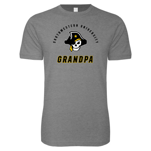  Next Level Heather Grey SoftStyle T Shirt - SU Grandpa