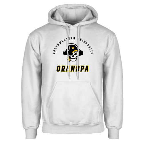  White Fleece Hoodie - SU Grandpa