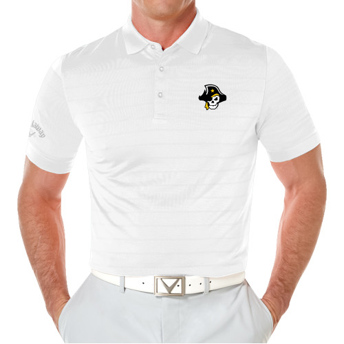  Callaway Opti Vent White Polo - Primary Logo