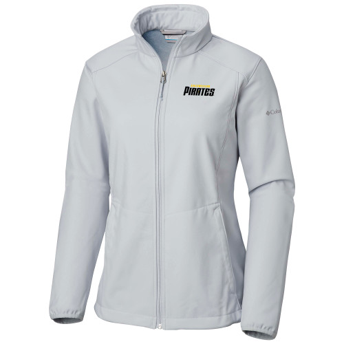  Columbia Womens Kruser Ridge White Jacket - Wordmark