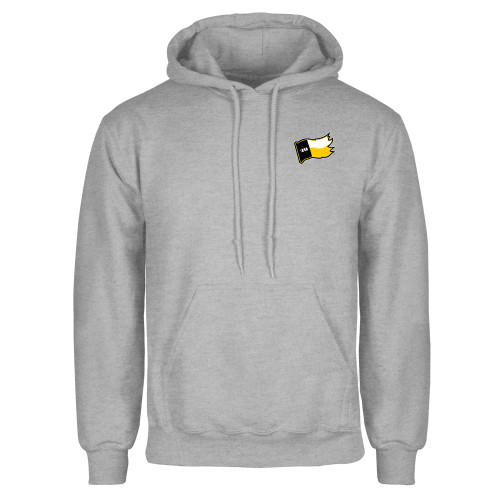  Grey Fleece Hoodie - Secondary Logo