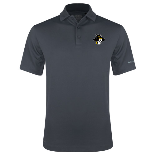  Columbia Charcoal Omni Wick Drive Polo - Primary Logo