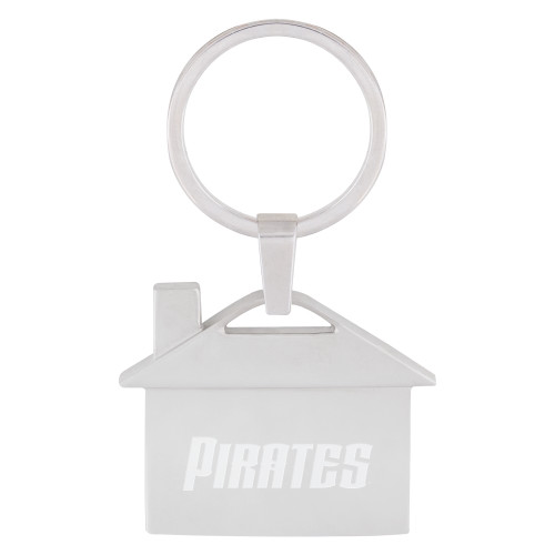  Silver Home Sweet Home Key Holder - Pirates Wordmark Engraved