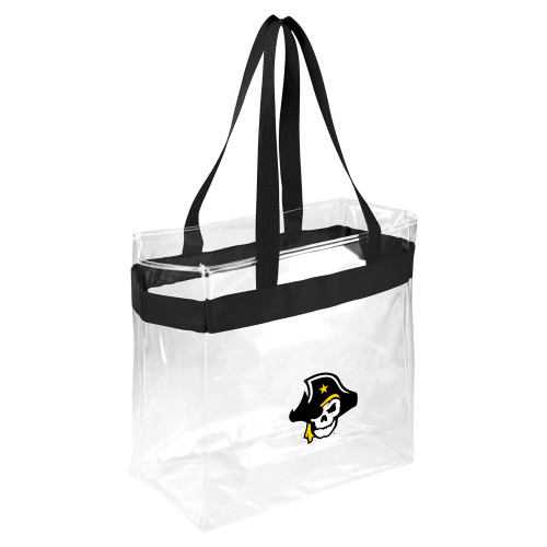  Game Day Clear Stadium Tote - Flat Wordmark Tent