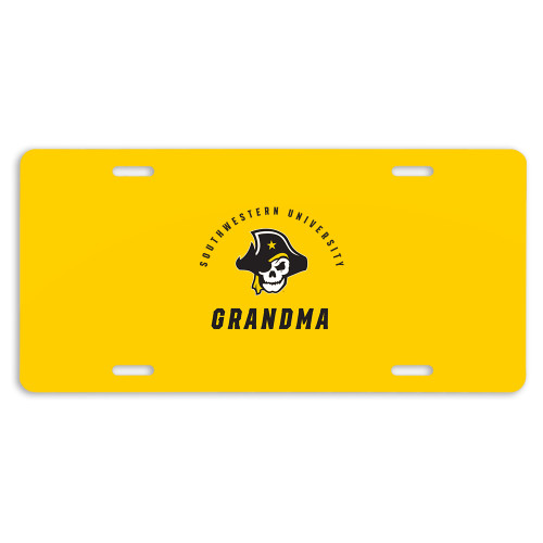  License Plate - SU Grandma