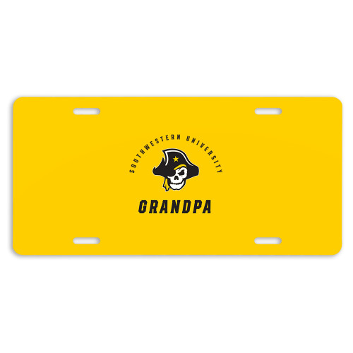  License Plate - SU Grandpa