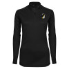 Thumbnail image for  Syntrel Womens Black Interlock 1/4 Zip
