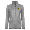 Thumbnail image for  Womens Grey Heather Fleece Jacket