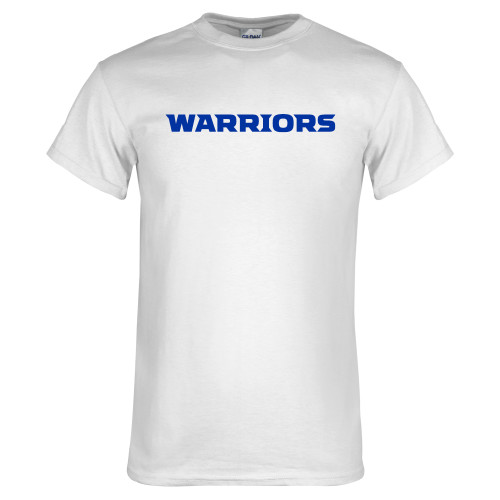  White T Shirt - Warriors