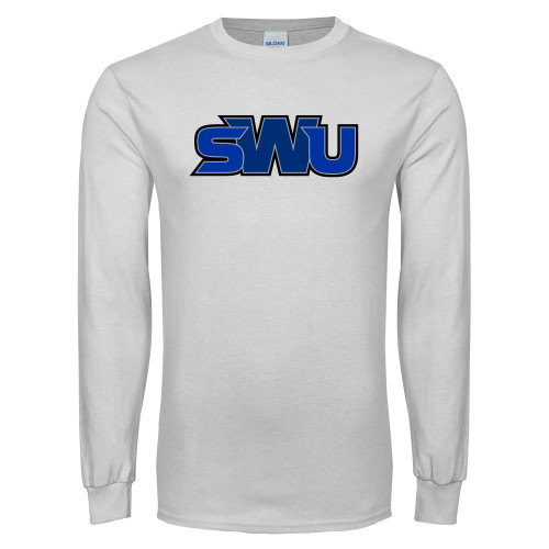  White Long Sleeve T Shirt - SWU