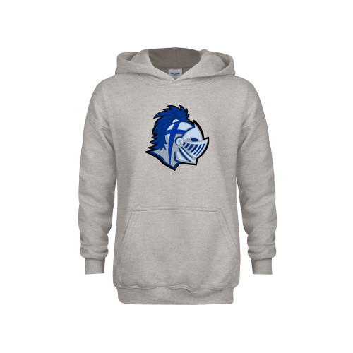  Youth Grey Fleece Hood - Warrior Helmet